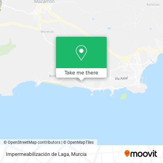 mapa Impermeabilización de Laga