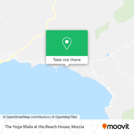 The Yoga Shala at the Beach House map