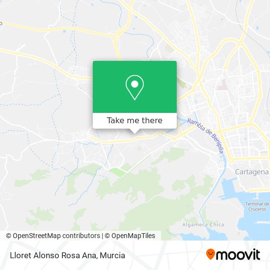 Lloret Alonso Rosa Ana map