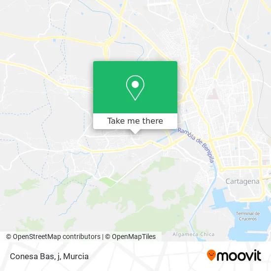 Conesa Bas, j map