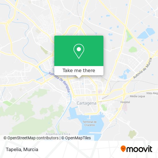 Tapelia map