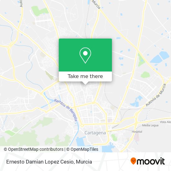 Ernesto Damian Lopez Cesio map