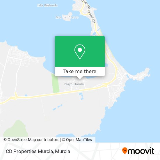 CD Properties Murcia map