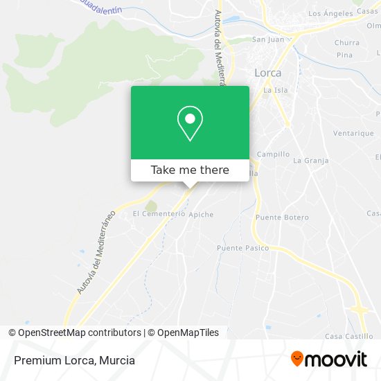 mapa Premium Lorca