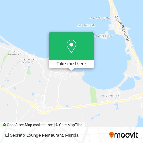 El Secreto Lounge Restaurant map