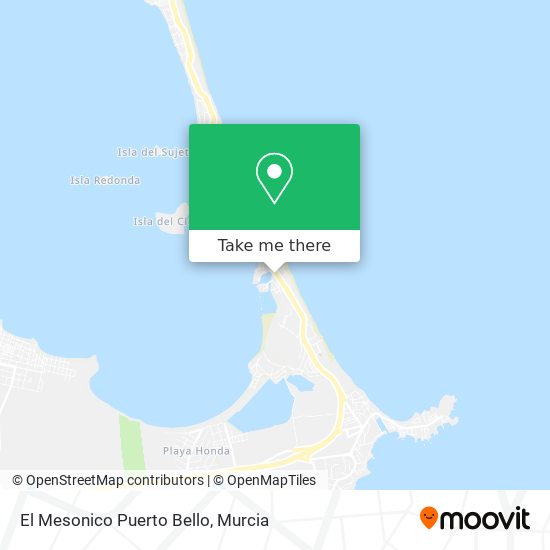 El Mesonico Puerto Bello map