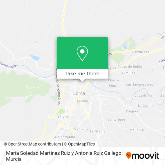 Maria Soledad Martinez Ruiz y Antonia Ruiz Gallego map