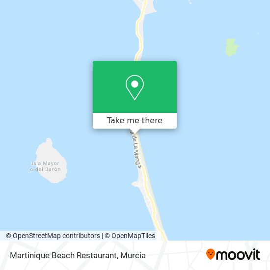 Martinique Beach Restaurant map