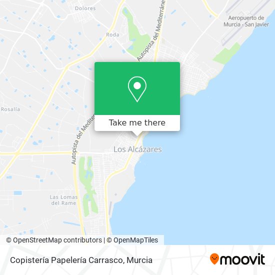 Copistería Papelería Carrasco map