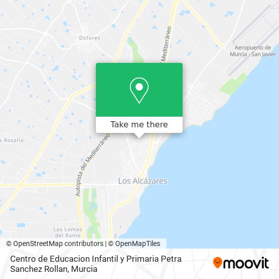 Centro de Educacion Infantil y Primaria Petra Sanchez Rollan map