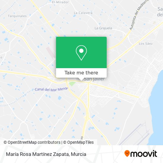 María Rosa Martínez Zapata map