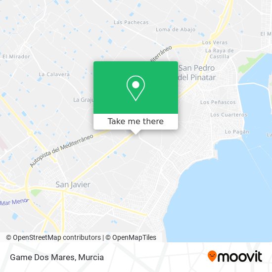 Game Dos Mares map