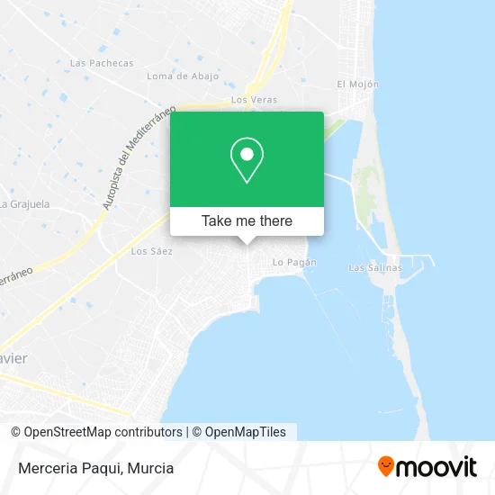 Merceria Paqui map