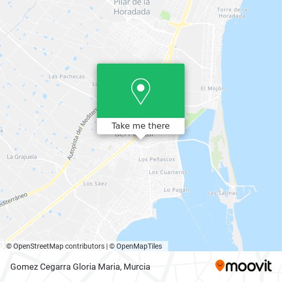 Gomez Cegarra Gloria Maria map