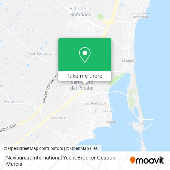 Navisurest International Yacht Brocker Gestion map