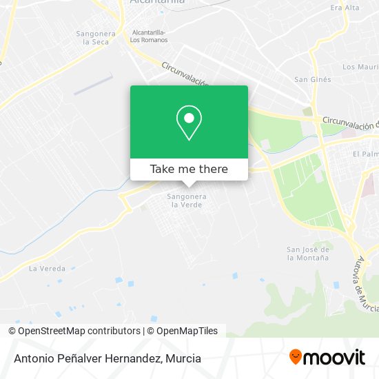 Antonio Peñalver Hernandez map