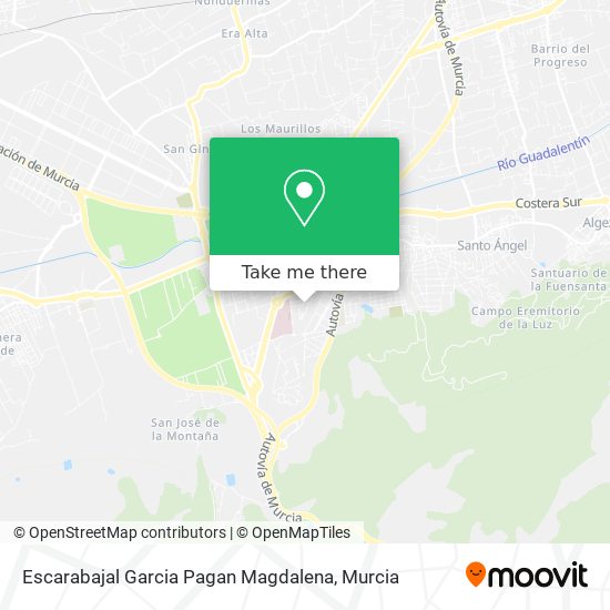 Escarabajal Garcia Pagan Magdalena map