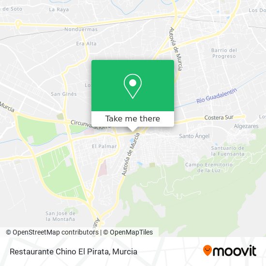 Restaurante Chino El Pirata map