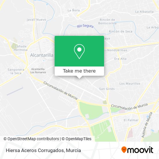 Hiersa Aceros Corrugados map