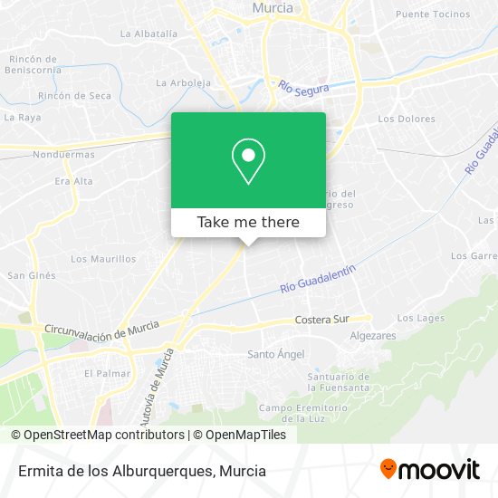 Ermita de los Alburquerques map