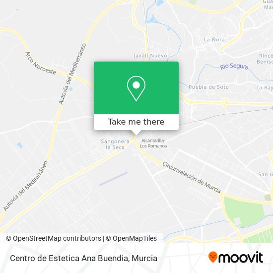 Centro de Estetica Ana Buendia map