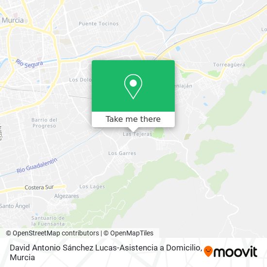 David Antonio Sánchez Lucas-Asistencia a Domicilio map