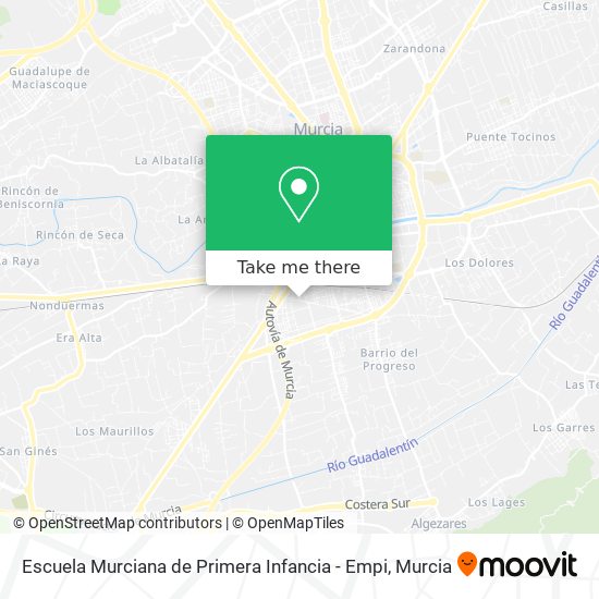 Escuela Murciana de Primera Infancia - Empi map