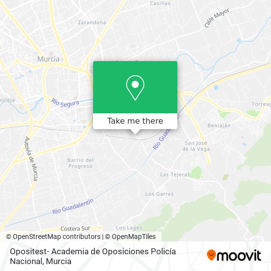 Opositest- Academia de Oposiciones Policía Nacional map