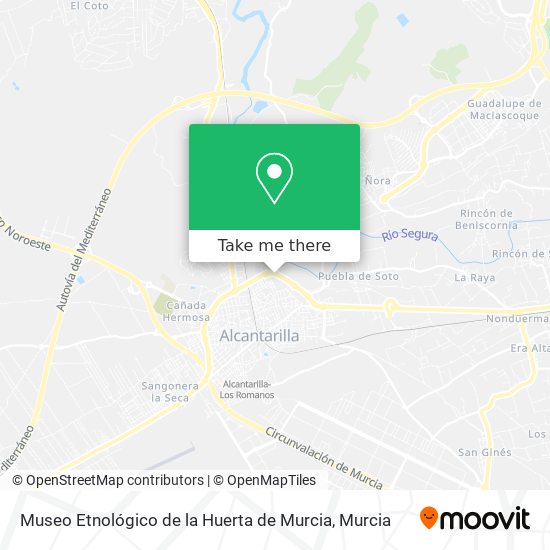 Museo Etnológico de la Huerta de Murcia map