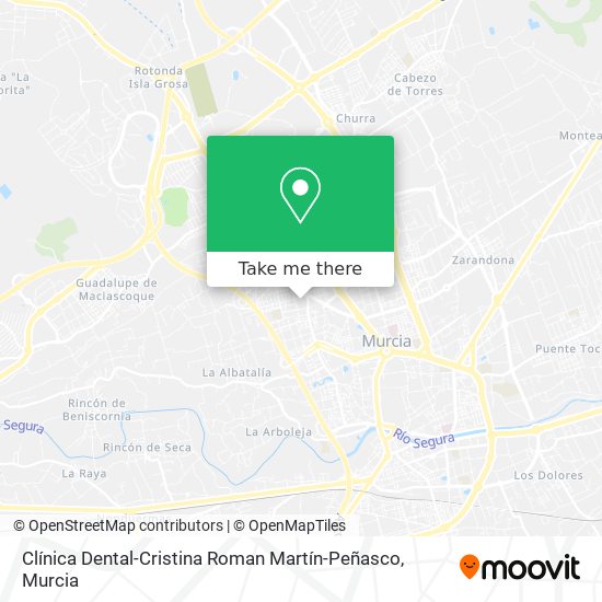 Clínica Dental-Cristina Roman Martín-Peñasco map