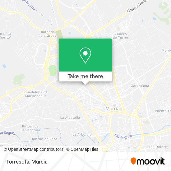 Torresofa map