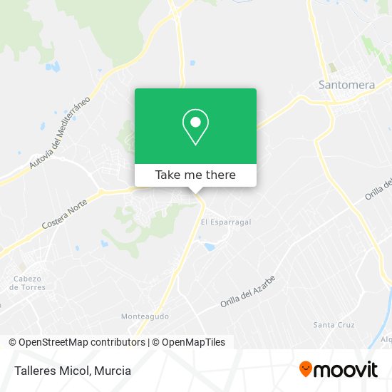 Talleres Micol map