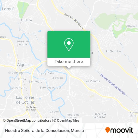 Nuestra Señora de la Consolacion map
