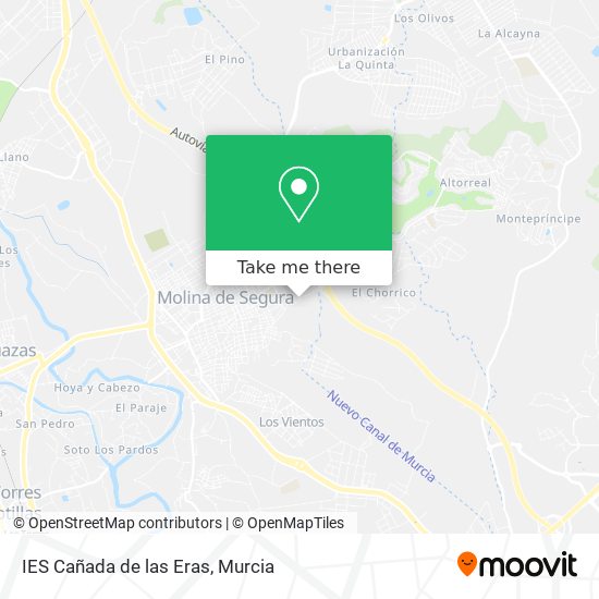 IES Cañada de las Eras map