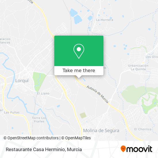 Restaurante Casa Herminio map