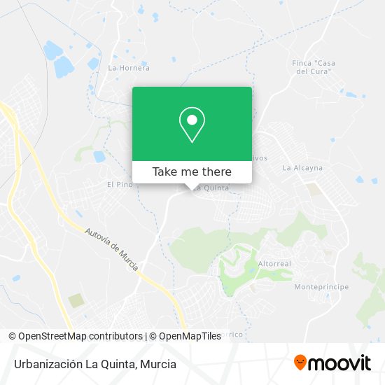 Urbanización La Quinta map