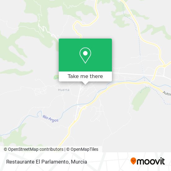 Restaurante El Parlamento map