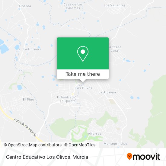 Centro Educativo Los Olivos map