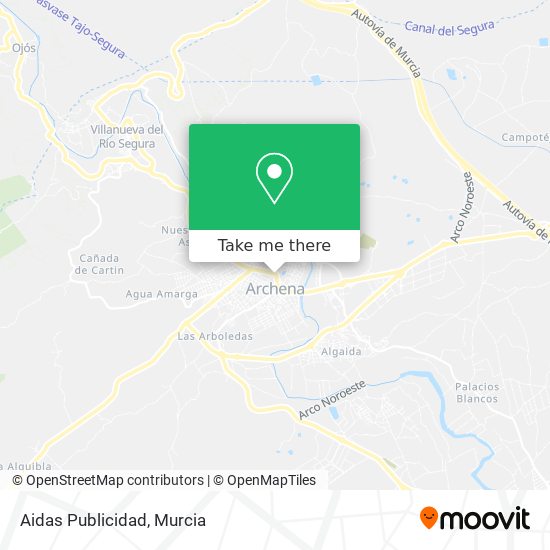 Aidas Publicidad map