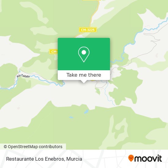 Restaurante Los Enebros map