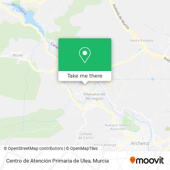 Centro de Atención Primaria de Ulea map