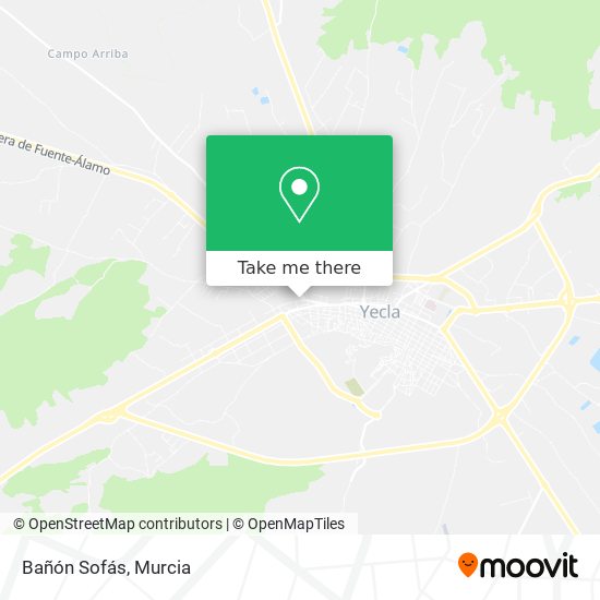 Bañón Sofás map