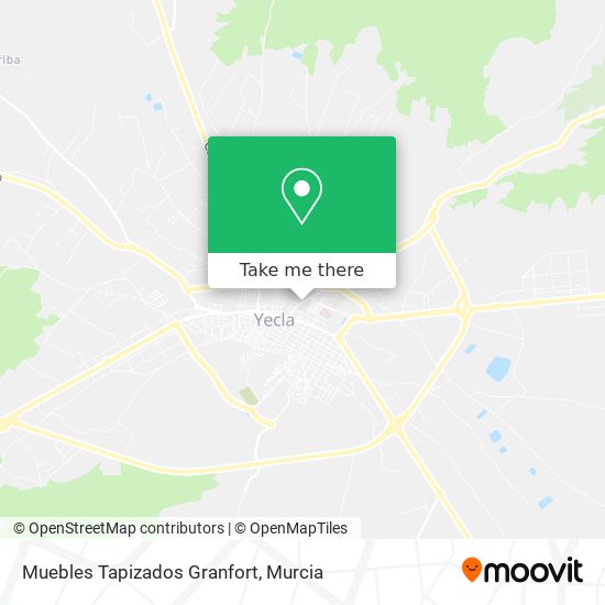 Muebles Tapizados Granfort map