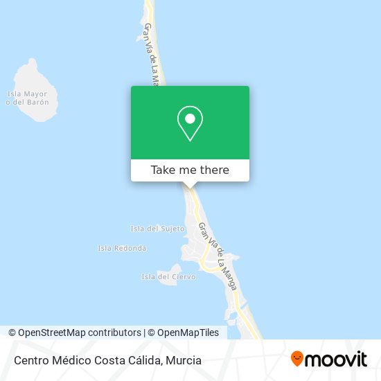 Centro Médico Costa Cálida map
