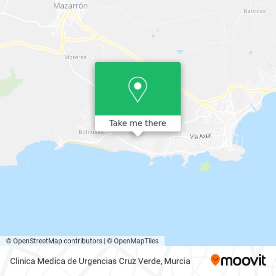 Clinica Medica de Urgencias Cruz Verde map