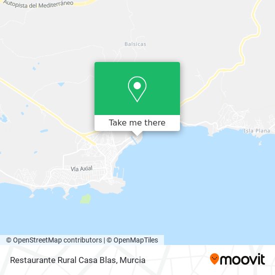 Restaurante Rural Casa Blas map