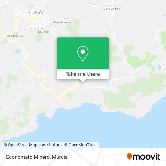 Economato Minero map