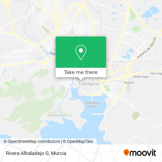 Rivera Albaladejo G map