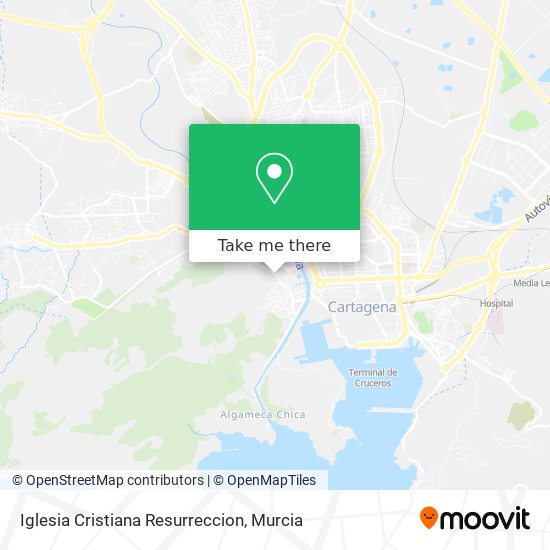 Iglesia Cristiana Resurreccion map
