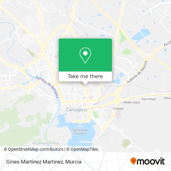 Gines Martinez Martinez map